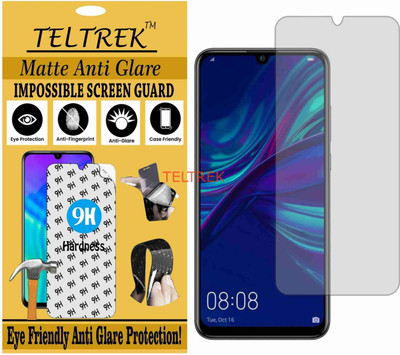 TELTREK Tempered Glass Guard for HUAWEI P SMART 2019 (Matte Flexible Shatterproof)(Pack of 1)