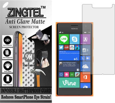 ZINGTEL Tempered Glass Guard for NOKIA LUMIA 730 DUAL SIM (Matte Flexible Shatterproof)(Pack of 1)