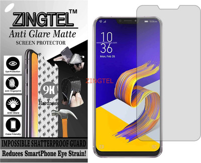 ZINGTEL Tempered Glass Guard for ASUS ZENFONE 5Z (Matte Flexible Shatterproof)(Pack of 1)