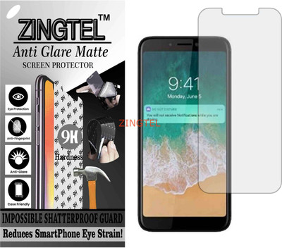 ZINGTEL Tempered Glass Guard for MICROMAX CANVAS 2 2018 (Matte Flexible Shatterproof)(Pack of 1)