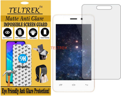 TELTREK Tempered Glass Guard for MICROMAX BOLT Q326 (Matte Flexible Shatterproof)(Pack of 1)
