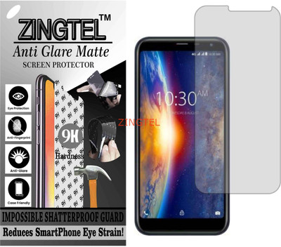ZINGTEL Tempered Glass Guard for KARBONN K9 SMART PLUS (Matte Flexible Shatterproof)(Pack of 1)