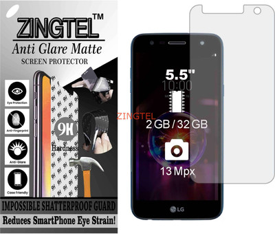 ZINGTEL Tempered Glass Guard for LG X500 (Matte Flexible Shatterproof)(Pack of 1)