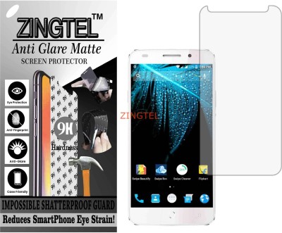 ZINGTEL Tempered Glass Guard for SWIPE ELITE PLUS (Matte Flexible Shatterproof)(Pack of 1)