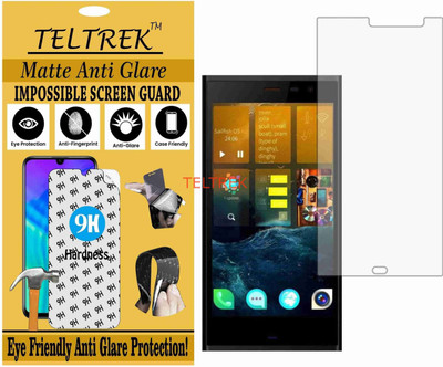 TELTREK Tempered Glass Guard for INTEX AQUA FISH (Matte Flexible Shatterproof)(Pack of 1)