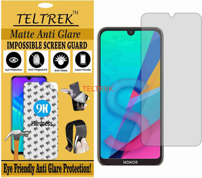 TELTREK Tempered Glass Guard for HUAWEI HONOR 8S (Matte Flexible Shatterproof)(Pack of 1)