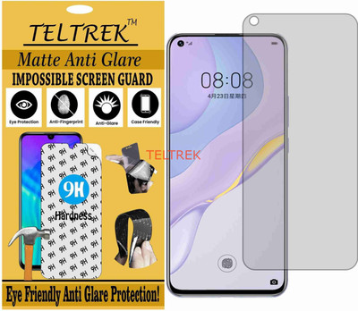 TELTREK Tempered Glass Guard for HUAWEI HONOR NOVA 7 5G (Matte Flexible Shatterproof)(Pack of 1)