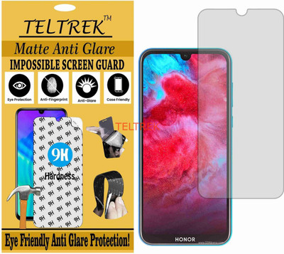 TELTREK Tempered Glass Guard for HUAWEI HONOR PLAY 3E (Matte Flexible Shatterproof)(Pack of 1)
