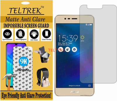 TELTREK Tempered Glass Guard for ASUS ZENFONE 3 MAX (Matte Flexible Shatterproof)(Pack of 1)