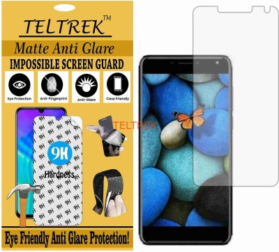 TELTREK Tempered Glass Guard for INTEX CLOUD S9 (Matte Flexible Shatterproof)(Pack of 1)