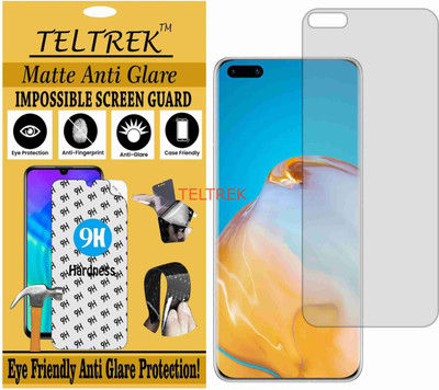 TELTREK Tempered Glass Guard for HUAWEI P40 PRO PLUS (Matte Flexible Shatterproof)(Pack of 1)