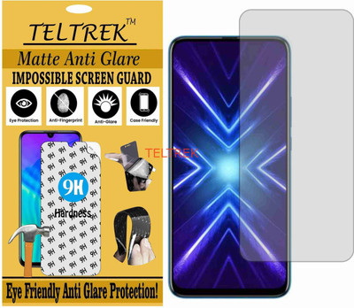 TELTREK Tempered Glass Guard for HONOR 9X (Matte Flexible Shatterproof)(Pack of 1)