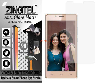 ZINGTEL Tempered Glass Guard for INTEX AQUA STYLE 3 (Matte Flexible Shatterproof)(Pack of 1)