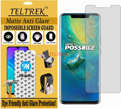 TELTREK Tempered Glass Guard for HUAWEI MATE 20 PRO (Matte Flexible Shatterproof)(Pack of 1)