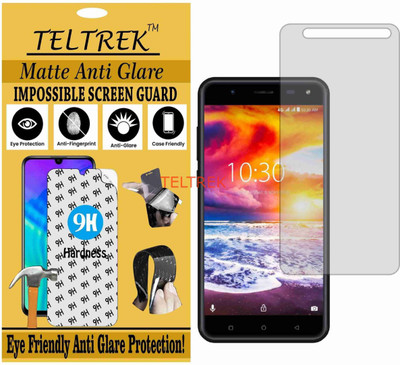TELTREK Tempered Glass Guard for KARBONN TITANIUM JUMBO 2 (Matte Flexible Shatterproof)(Pack of 1)