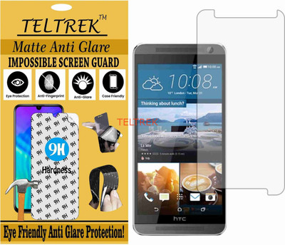 TELTREK Tempered Glass Guard for HTC ONE E9 PLUS (Matte Flexible Shatterproof)(Pack of 1)