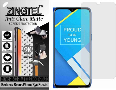 ZINGTEL Tempered Glass Guard for REALME C2 2020 (Matte Flexible Shatterproof)(Pack of 1)