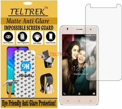 TELTREK Tempered Glass Guard for INTEX AQUA S3 4G (Matte Flexible Shatterproof)(Pack of 1)