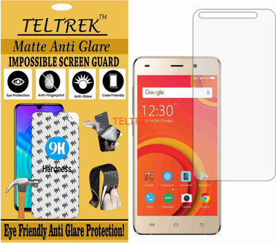 TELTREK Tempered Glass Guard for COMIO C1 (Matte Flexible Shatterproof)(Pack of 1)