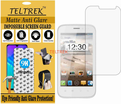 TELTREK Tempered Glass Guard for INTEX AQUA FLASH (Matte Flexible Shatterproof)(Pack of 1)