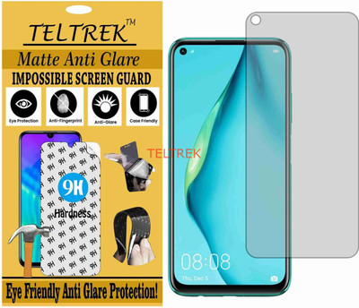 TELTREK Tempered Glass Guard for HUAWEI P40 LITE 5G (Matte Flexible Shatterproof)(Pack of 1)