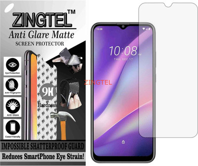 ZINGTEL Tempered Glass Guard for HTC WILDFIRE E3 (Matte Flexible Shatterproof)(Pack of 1)