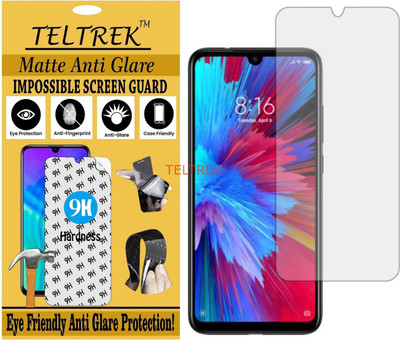 TELTREK Tempered Glass Guard for REDMI NOTE 7 PRO (Matte Flexible Shatterproof)(Pack of 1)