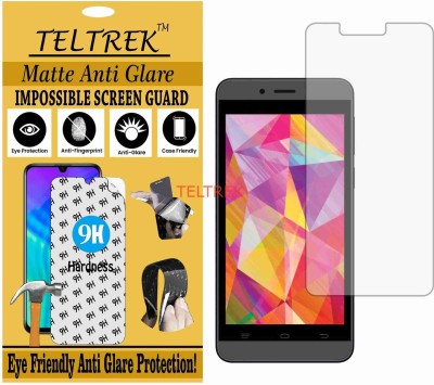 TELTREK Tempered Glass Guard for INTEX AQUA Q7 (Matte Flexible Shatterproof)(Pack of 1)