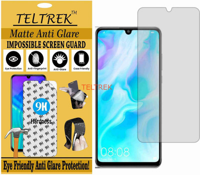 TELTREK Tempered Glass Guard for HUAWEI P30 LITE (Matte Flexible Shatterproof)(Pack of 1)