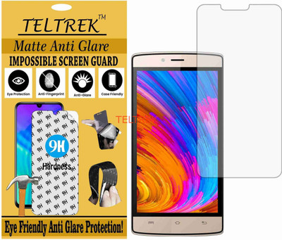 TELTREK Tempered Glass Guard for INTEX AQUA CLASSIC (Matte Flexible Shatterproof)(Pack of 1)
