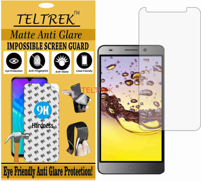 TELTREK Tempered Glass Guard for INTEX SUPER (Matte Flexible Shatterproof)(Pack of 1)