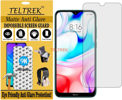 TELTREK Tempered Glass Guard for XIAOMI REDMI 8 (Matte Flexible Shatterproof)(Pack of 1)