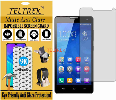 TELTREK Tempered Glass Guard for HONOR 3C (Matte Flexible Shatterproof)(Pack of 1)