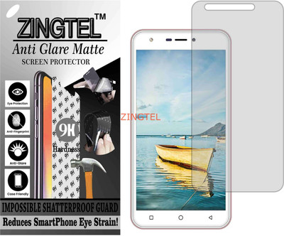 ZINGTEL Tempered Glass Guard for KARBONN K9 VIRAAT 4G (Matte Flexible Shatterproof)(Pack of 1)