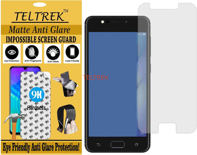TELTREK Tempered Glass Guard for ASUS ZENFONE 4 MAX (Matte Flexible Shatterproof)(Pack of 1)