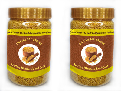 T.S. Universal Premium Yellow Mustard Seed Gold Super Value Combo Pack(2 x 400 g)