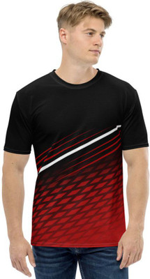 JJ TEES Printed Men Round Neck Multicolor T-Shirt