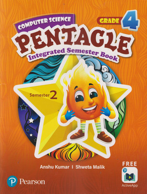 COMPUTER SCIENCE PENTACLE SEMESTER 2 GRADE 4(Paperback, ANSU KUMAR, SHWETA MALIK)