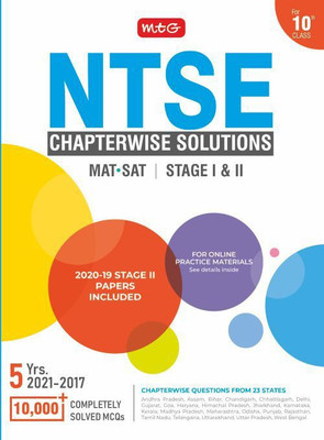 NTSE Chapterwise Solutions(Paperback, MTG Editorial Board)