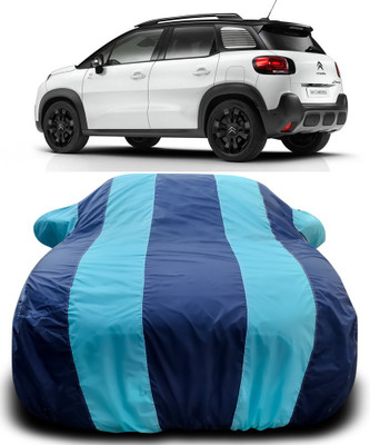 APNEK Car Cover For Citroen C3 Aircross (With Mirror Pockets)(Blue, Blue)