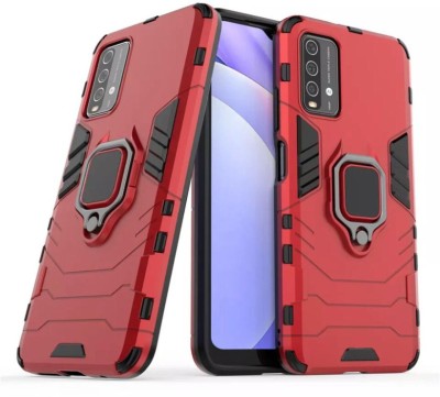 MOBIRUSH Back Cover for Xiaomi Redmi 9 Power(Red, Rugged Armor, Pack of: 1)