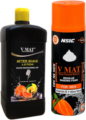 v mat Shaving Foam & After Shave Lotion(2 Items in the set) deal from flipkart