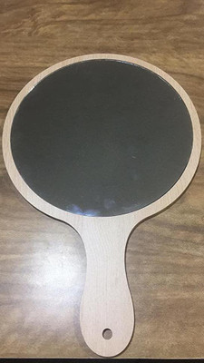Fantasy Mirror Wooden Jumbo 9Handle Mirror,Handleheld portable Mirror