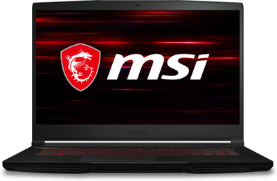 MSI GF63 Thin Hexa Core i5 10th Gen - (8 GB/1 TB HDD/256 GB SSD/Windows 10 Home/4 GB Graphics/NVIDIA GeForce GTX 1650 Max Q/60 Hz) GF63 Thin 10SCXR-1616IN / GF63 Thin 10SC-611IN Gaming Laptop(15.6 inch, Black, 1.86 KG) MSI GF63 Thin Hexa Core i5 10th Gen - (8 GB/1 TB HDD/256 GB SSD/Windows 10 Home/4 GB Graphics/NVIDIA GeForce GTX 1650 Max Q/60 Hz) GF63 Thin 10SCXR-1616IN / GF63 Thin 10SC-611IN Gaming Laptop(15.6 inch, Black, 1.86 KG)