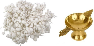 PUCHKOO Brass (Pack of 2) Table Diya(Height: 1.25 inch)