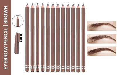 MYEONG BEST COLOR WATER PROF LONG WEAR MATTE BROWN COLOR EYE BROW PENCIL(Brown)