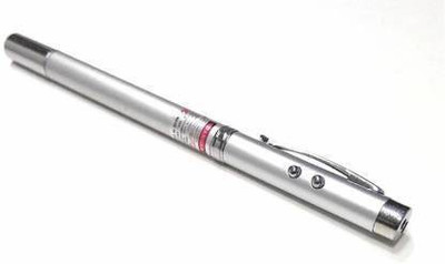 Planetoid 5 In 1 Leaser Pen A Multifunctional Gadget Red Laser Pointer Ballpoint(650 nm, RED)