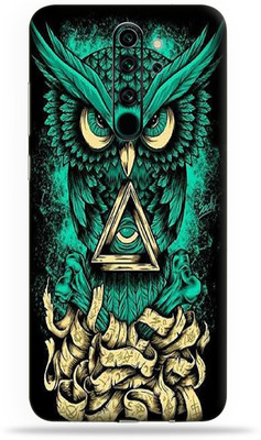 Satisfactory Mi Note 8 Pro Mobile Skin(Angry-Owl Skin With Gloss Finish)