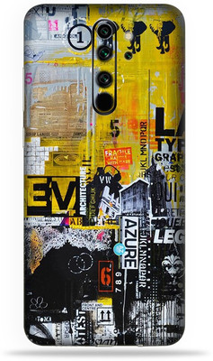 Mclaxa Azure Abstract skin for Mi Note 8 Pro, Azure Abstract, Mi Note 8 Pro Mobile Skin(Azure Abstract)