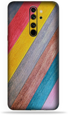 Satisfactory Mi Note 8 Pro Mobile Skin(Colorful-Textile Skin With Matte Finish)